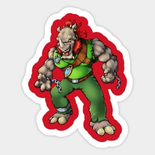 rhinoceros Sticker